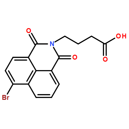 1H-Benz[de]isoquinoline-2(3H)-butanoic acid, 6-bromo-1,3-dioxo-