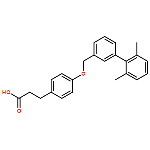 Benzenepropanoic acid, 4-[(2',6'-dimethyl[1,1'-biphenyl]-3-yl)methoxy]-