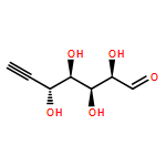 D-gluco-Hept-6-ynose, 6,7-dideoxy-