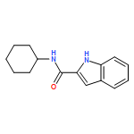 1H-Indole-2-carboxamide, N-cyclohexyl-