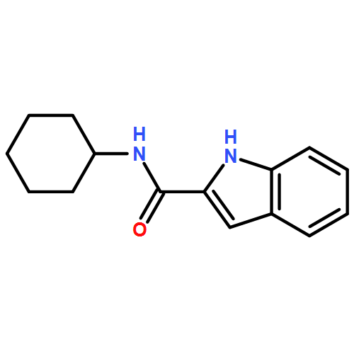 1H-Indole-2-carboxamide, N-cyclohexyl-