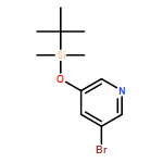 (5-BROMOPYRIDIN-3-YL)OXY-TERT-BUTYL-DIMETHYLSILANE