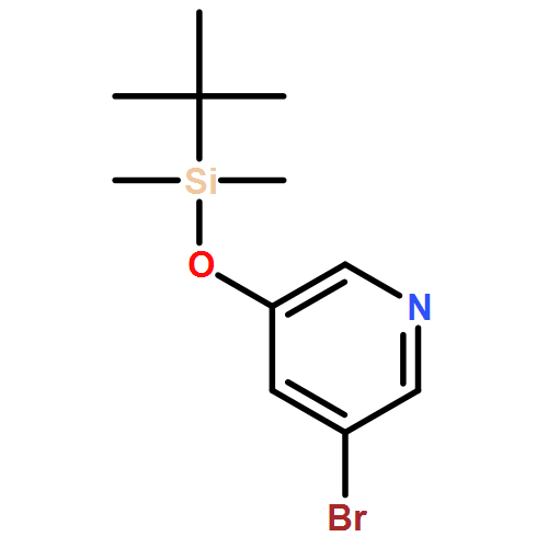 (5-BROMOPYRIDIN-3-YL)OXY-TERT-BUTYL-DIMETHYLSILANE