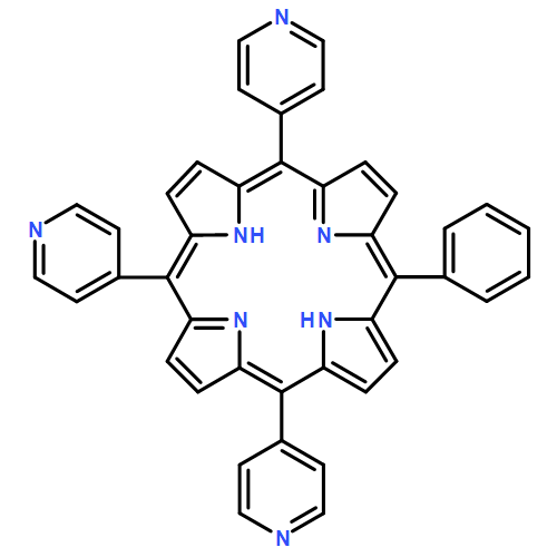 21H,23H-Porphine, 5-phenyl-10,15,20-tri-4-pyridinyl-