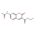 2H-1-Benzopyran-3-carboxylic acid, 7-(acetylamino)-2-oxo-, ethyl ester