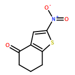 Benzo[b]thiophen-4(5H)-one, 6,7-dihydro-2-nitro-