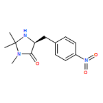 4-Imidazolidinone, 2,2,3-trimethyl-5-[(4-nitrophenyl)methyl]-, (5S)-