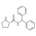 2-Pyrrolidinecarboxamide, N-(diphenylmethyl)-, (2S)-