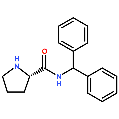 2-Pyrrolidinecarboxamide, N-(diphenylmethyl)-, (2S)-