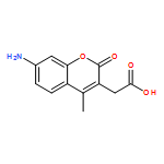 2-(7-Amino-4-methyl-2-oxo-2H-chromen-3-yl)acetic acid