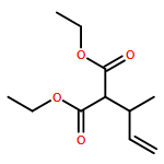 Propanedioic acid, 2-(1-methyl-2-propen-1-yl)-, 1,3-diethyl ester