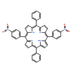 21H,23H-Porphine, 5,15-bis(4-nitrophenyl)-10,20-diphenyl-