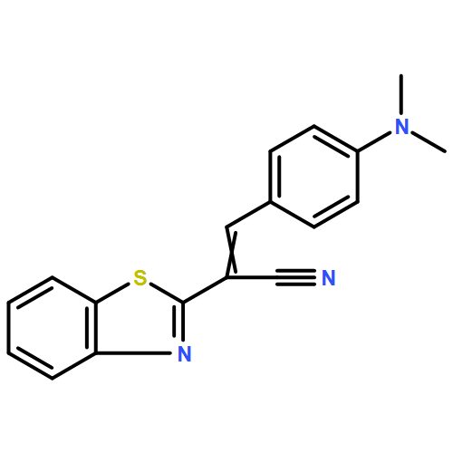 (E)-2-(Benzo[d]thiazol-2-yl)-3-(4-(dimethylamino)phenyl)acrylonitrile