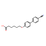 Hexanoic acid, 6-[(4'-cyano[1,1'-biphenyl]-4-yl)oxy]-