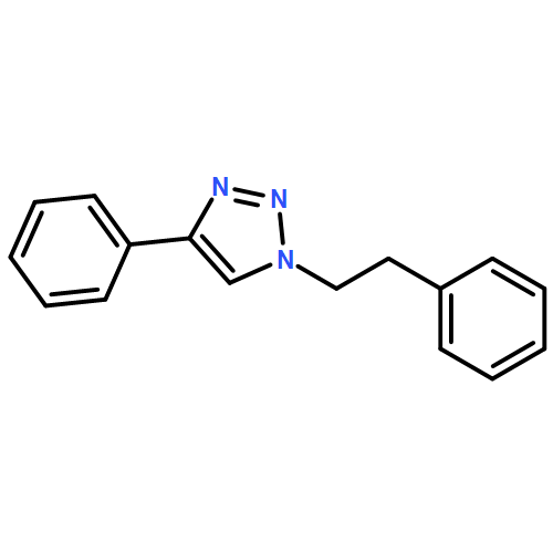 1H-1,2,3-Triazole, 4-phenyl-1-(2-phenylethyl)-