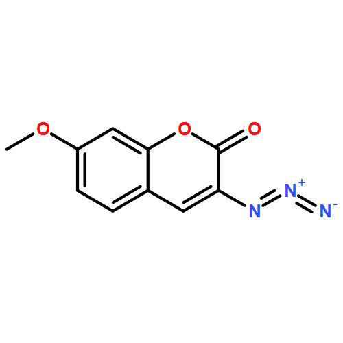 2H-1-Benzopyran-2-one, 3-azido-7-methoxy-