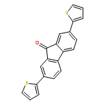 9H-Fluoren-9-one, 2,7-di-2-thienyl-