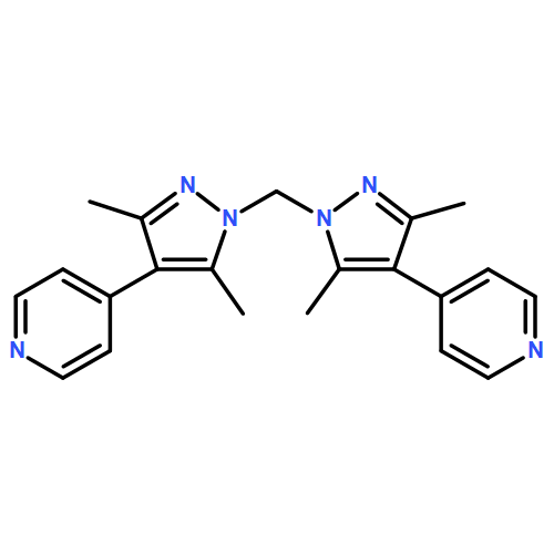 Pyridine, 4,4'-[methylenebis(3,5-dimethyl-1H-pyrazole-1,4-diyl)]bis-