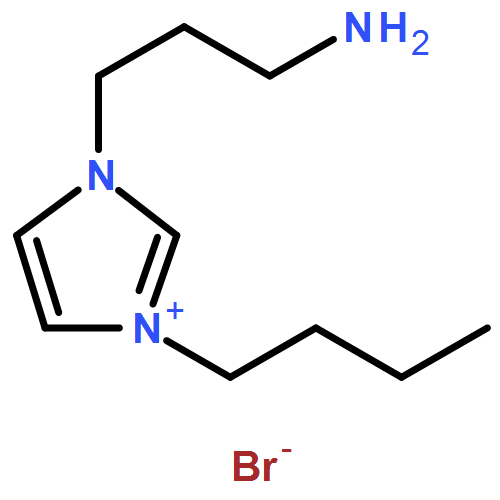 1H-Imidazolium, 1-(3-aminopropyl)-3-butyl-, bromide