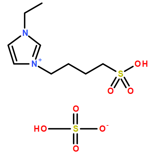 1H-Imidazolium, 1-ethyl-3-(4-sulfobutyl)-, sulfate (1:1)