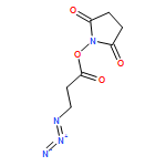 Propanoic acid, 3-azido-, 2,5-dioxo-1-pyrrolidinyl ester