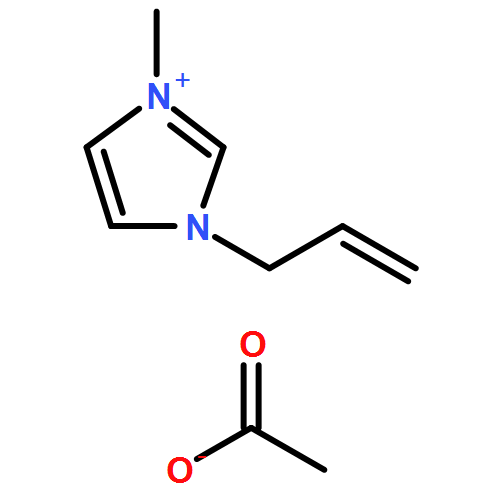 1H-Imidazolium, 1-methyl-3-(2-propenyl)-, acetate