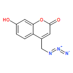 2H-1-Benzopyran-2-one, 4-(azidomethyl)-7-hydroxy-