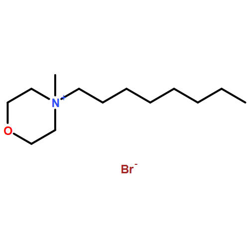 Morpholinium, 4-methyl-4-octyl-, bromide