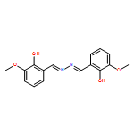 2-methoxy-6-({2-[(E)-(5-methoxy-6-oxocyclohexa-2,4-dien-1-ylidene)methyl]hydrazino}methylidene)cyclohexa-2,4-dien-1-one