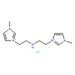 1H-Imidazolium, 1,1'-(iminodi-2,1-ethanediyl)bis[3-methyl-, dichloride