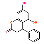 5,7-DIHYDROXY-4-PHENYL-3,4-DIHYDROCHROMEN-2-ONE