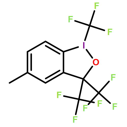 1,2-Benziodoxole, 5-methyl-1,3,3-tris(trifluoromethyl)- (9CI)