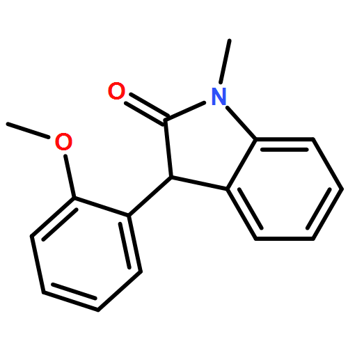 3-(2-METHOXYPHENYL)-1-METHYL-3H-INDOL-2-ONE