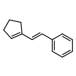 2-(CYCLOPENTEN-1-YL)ETHENYLBENZENE