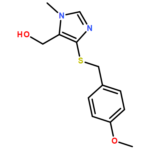 [5-[(4-METHOXYPHENYL)METHYLSULFANYL]-3-METHYLIMIDAZOL-4-YL]METHANOL