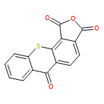 1H-[1]Benzothiopyrano[2,3-e]isobenzofuran-1,3,6-trione