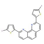 1,10-Phenanthroline, 2,9-bis(5-iodo-2-thienyl)-