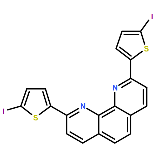 1,10-Phenanthroline, 2,9-bis(5-iodo-2-thienyl)-