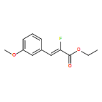 ETHYL 2-FLUORO-3-(3-METHOXYPHENYL)PROP-2-ENOATE