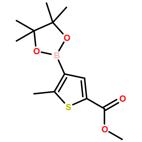 METHYL 5-METHYL-4-(4,4,5,5-TETRAMETHYL-1,3,2-DIOXABOROLAN-2-YL)THIOPHENE-2-CARBOXYLATE