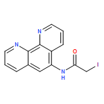 Acetamide, 2-iodo-N-1,10-phenanthrolin-5-yl-