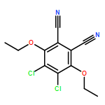 4,5-DICHLORO-3,6-DIETHOXYBENZENE-1,2-DICARBONITRILE