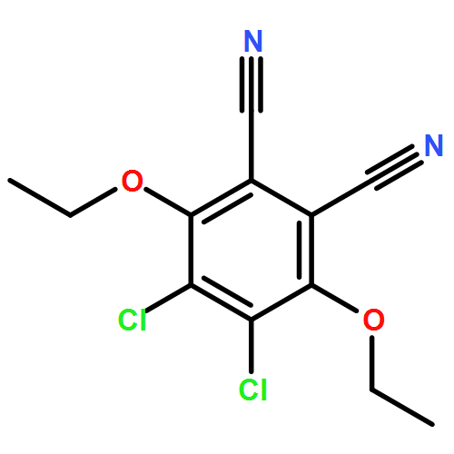 4,5-DICHLORO-3,6-DIETHOXYBENZENE-1,2-DICARBONITRILE