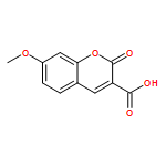 7-Methoxy-2-oxo-2H-chromene-3-carboxylic acid