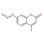 2H-1-Benzopyran-2-one, 7-azido-4-methyl-