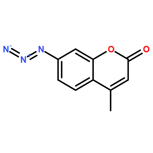 2H-1-Benzopyran-2-one, 7-azido-4-methyl-