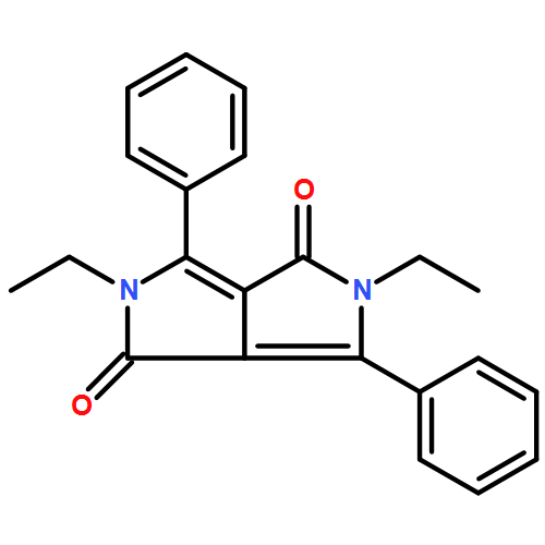 Pyrrolo[3,4-c]pyrrole-1,4-dione, 2,5-diethyl-2,5-dihydro-3,6-diphenyl-