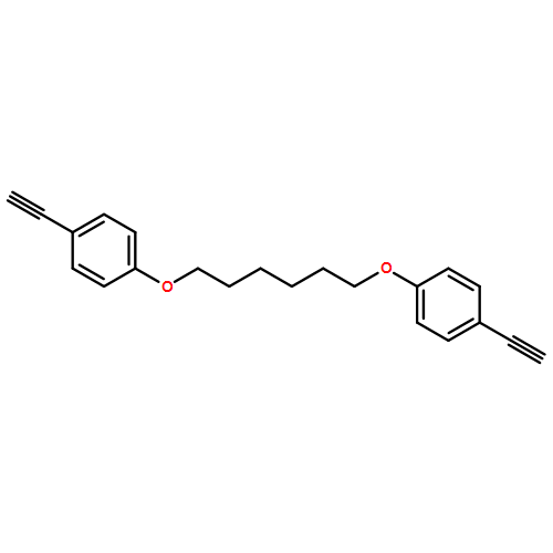 Benzene, 1,1'-[1,6-hexanediylbis(oxy)]bis[4-ethynyl- (9CI)