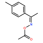 Ethanone, 1-(4-methylphenyl)-, O-acetyloxime