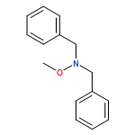 N-BENZYL-N-METHOXY-1-PHENYLMETHANAMINE